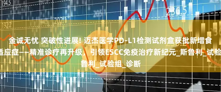 金诚无忧 突破性进展! 迈杰医学PD-L1检测试剂盒获批新增食管鳞癌适应症——精准诊疗再升级，引领ESCC免疫治疗新纪元_斯鲁利_试验组_诊断